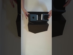 Custom-Logo Luxus-magnetische Klappdeckel-Box