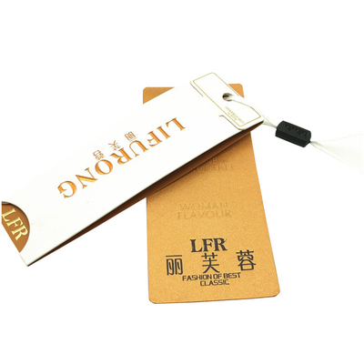 kaufen Kundenspezifische Luxus-Kleidungs-prägen Papiermarken-Schwingen-Umbauten die Goldfolie, die Logo stempelt online manufacture
