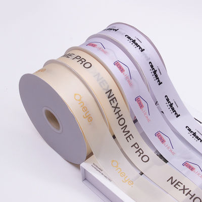 kaufen Individuelles Luxus-Breitband aus Satin mit Logodruck für Geschenkverpackung & Veranstaltungen online manufacture