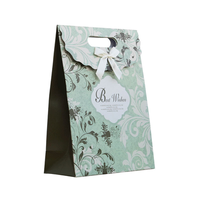 kaufen Custom Wedding Gift Paper Bags with Die-Cut Handles & Ribbon – Luxury Party & Event Packaging online manufacture