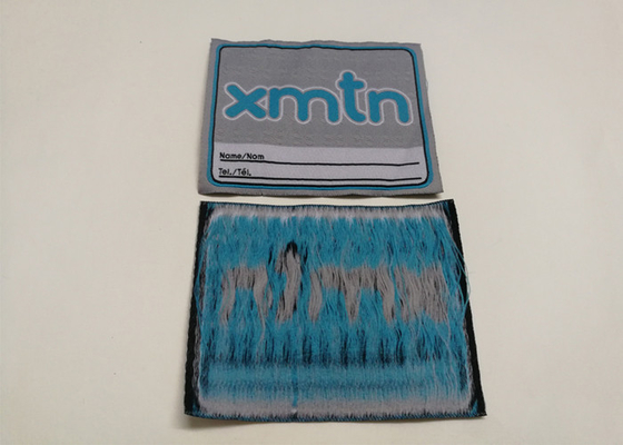 kaufen Kundenspezifische Kleidungs-Umbauten nähen auf gesponnenen Aufklebern mit eigenem Logo Woven Tags For Clothing online manufacture