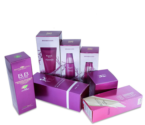 Ein guter Preis. Benutzerdefinierte Luxus 350 g / m² Hautpflege-Verpackungsboxen Großhandel Hersteller Online