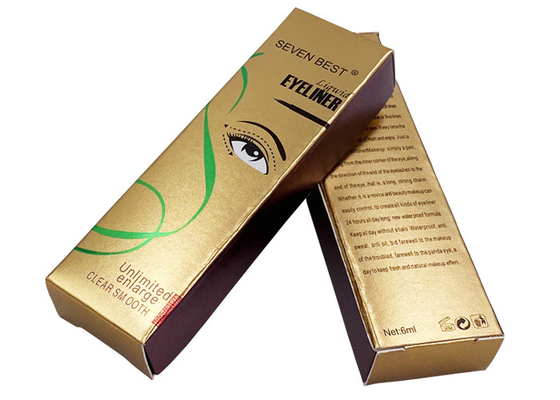 Ein guter Preis. Bestellen Sie bedruckte Luxus-Pappschachteln aus Gold, Eyeliner-Verpackungen im Großhandel Online