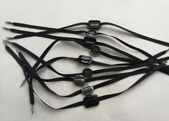 Ein guter Preis. Metall-Kleidung etikettiert Grosgrain-Band-Schnur-Marken-Namensschilder für Kleidungs-Fabrik Online