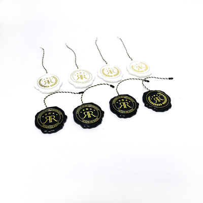Ein guter Preis. Wein-Flasche Hang Tag Size Plastic Swing etikettiert Schablonen-Schmuck Hang Tags String Suppliers Online