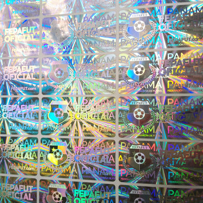 Holographische Aufkleber für den 3D-Druck Hologrammetiketten mit Design nicht übertragbar