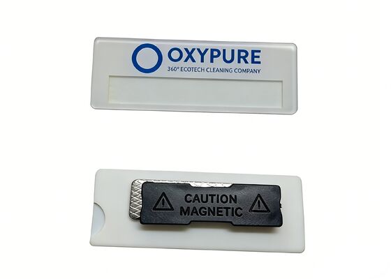 Ein guter Preis. Personalisierte Namensschilder Halter Magnetische Namensschilder Mitarbeiter Name Abzeichen mit benutzerdefiniertem Logo Online