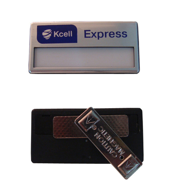 Ein guter Preis. Custom Silber Magnetische Namensschrift Online