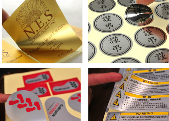 Ein guter Preis. Aluminiummetallkundenspezifische Vinylaufkleber, selbstklebende Aufkleber für elektronische Produkte Online