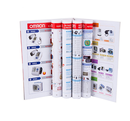 Ein guter Preis. Buntes Sattel-Stich-Broschüren-Drucken, Druckobere grenze der Broschüren-A4 Online